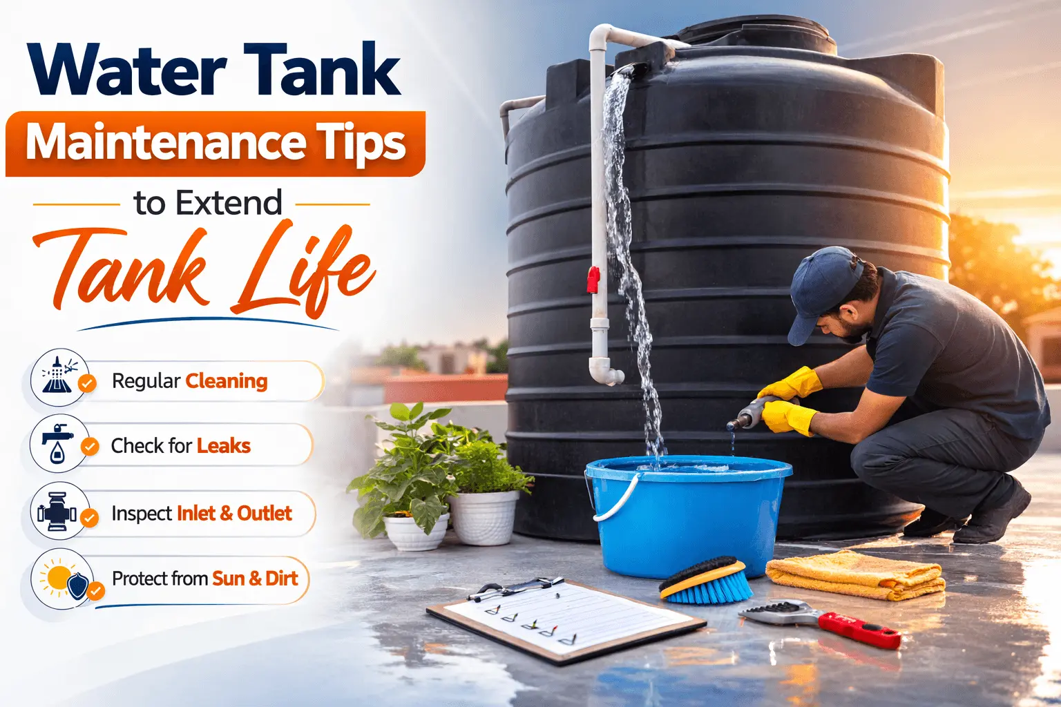 Water Tank Maintenance Tips